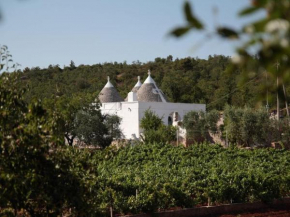 Tipici Trulli immersi nella Valle D'Itria
